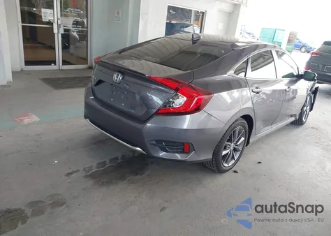 2020 Honda Civic Ex-L z USA, uszkodzony, nr VIN 19XFC1F76LE010149